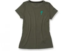 Specialized T-shirt Women S-logo Oak Green/Acid Mint - S
