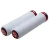 SRAM Locking Grips Foam 129mm White With Single Red Clamp And End Plugs