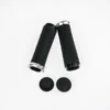 SRAM Locking Grips For Grip Shift Integrated 100mm With Silver Clamps And End Plug