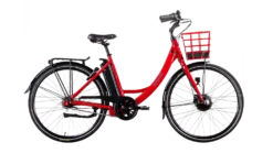 Ecoride Ambassadør H7-Front Framhjulsmotor 28t - RØD