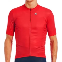 Giordana Fusion Kort Trøye - RØD - M
