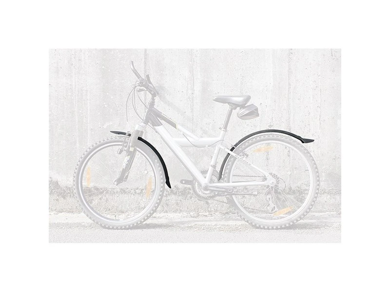 SKS Mudguard Velo 55 Junior Front And Rear 24" Black 1 SKS Mudguard Velo 55 Junior Front And Rear 24" Black