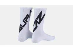 Supacaz SupaSox Twisted Sock Black/White M