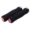 SRAM Locking Grips Foam 129mm Black With Single Black Clamp And End Plugs