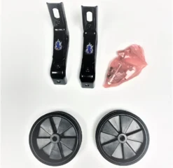 Støttehjul For 18" (Sort)