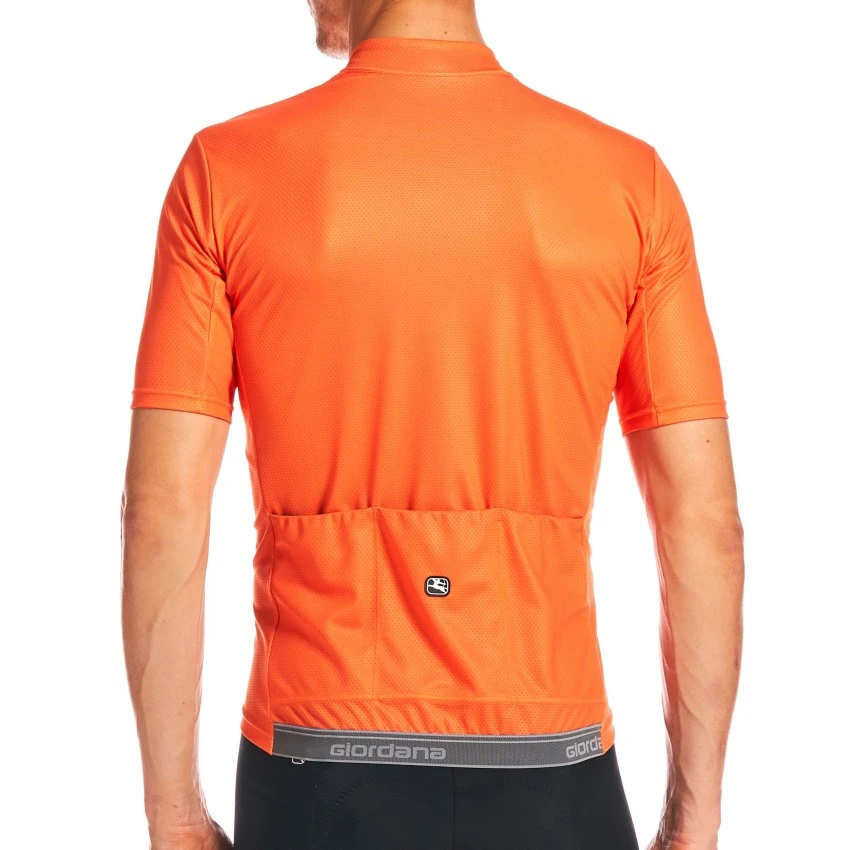 Giordana Fusion Kort Trøye Cantaloupe Orange - M 1 Giordana Fusion Kort Trøye Cantaloupe Orange - M