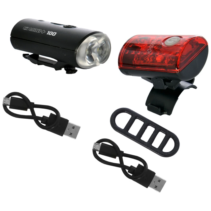 OXC OXC Lykt Mini+ Sett, Inkl USB Ladere 1 OXC OXC Lykt Mini+ Sett, Inkl USB Ladere