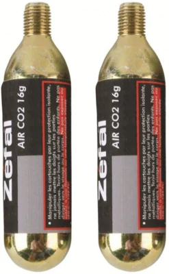 Zefal CO2 Patron 2-pack16 Gr Oppheng, M/ Gjenger