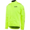 Diadora Ultra Rain Regnjakke - Neongul, Vanntett Og Vindtett - L