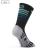 Giordana FR-C PRO Sock Tall Stripes Black/Seagreen 41-44 Medium
