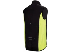 BBB PocketVest BBW-151 Lettvekts Vest Sort/Gul, Vindtett, Vannavvisende