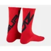 Supacaz SupaSox Twisted Sock Black/Red M