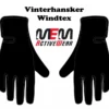 MEM Lange Hansker Vinter Windtex - Helsort - XXXL