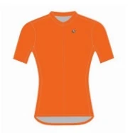 Giordana Fusion Kort Trøye Orange - 4XL