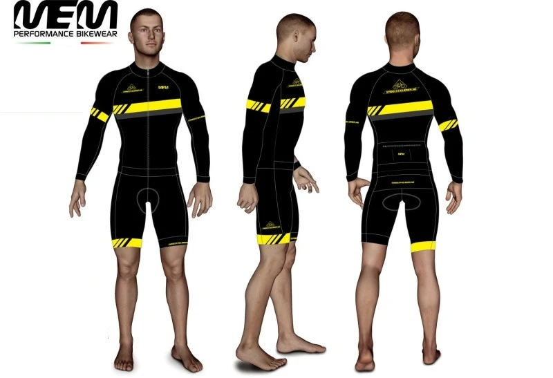 MEM Vinterjakke - Svart/gul - M 1 MEM Vinterjakke - Svart/gul - M