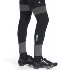Giordana G-Shield Leg Warmer - Black/Reflective Medium/Large