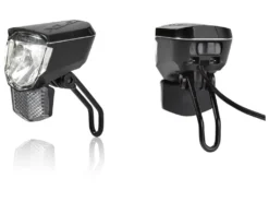 XLC Front Light CL-D07, Sirius D20 Black20 Lux, Dynamo + E-bike