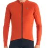 GIORDANA G-SHIELD Men's Thermal Long Sleeve Jersey - Sienna Orange - XL