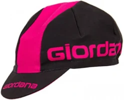 Giordana Cycling Cap Cotton - Giordana Logo Pink/Black