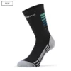 Giordana FR-C PRO Sock Tall Stripes Black/Seagreen 45-48 Large