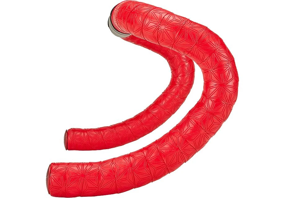 Specialized Supacaz SUPER STICKY KUSH TAPE CLASSIC RED/ANO RED PLUGS 1 Specialized Supacaz SUPER STICKY KUSH TAPE CLASSIC RED/ANO RED PLUGS