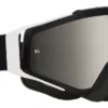 Spy Optic Omen MX Goggles - Matte White Frame: Smoke With Silver Mirror Lens
