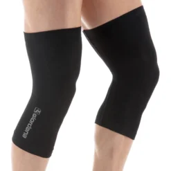 Giordana Knee Warmer Knittet Light Weight Black - M/L