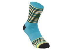 Specialized FULL STRIPE SOCK NICEBLU/BLK/YEL M