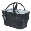 Basil Carry All Noir Kurv Bak Sort, Alu/Stoff, 22l, Ink MIK Plate