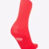 MEM Heltrykt Sykkelsokk - Rød M/L