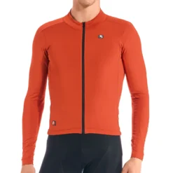 Giordana FR-C Pro Thermal Long Sleeve Jersey Sienna Orange - 2XL