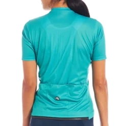 Giordana Fusion Kort Trøye DAME Sjøgrønn - L
