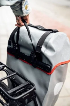 Ortlieb Bike-Packer Original Sideveske Alu Grey, 20 L