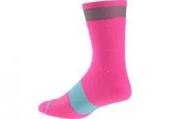 REFLECT TALL SOCKS - Pink M/L (40-42)