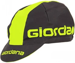 Giordana Cycling Cap Cotton - Giordana Logo Yellow/Black
